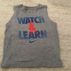 Nike sleeveless tee! Excellent condition- size 7!